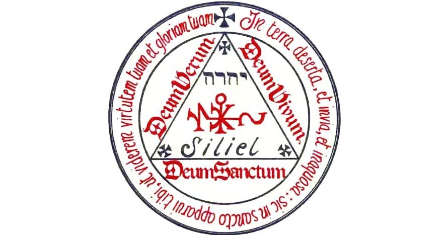 Talismano Rosa + Croce N. 26: Angelo SILIEL